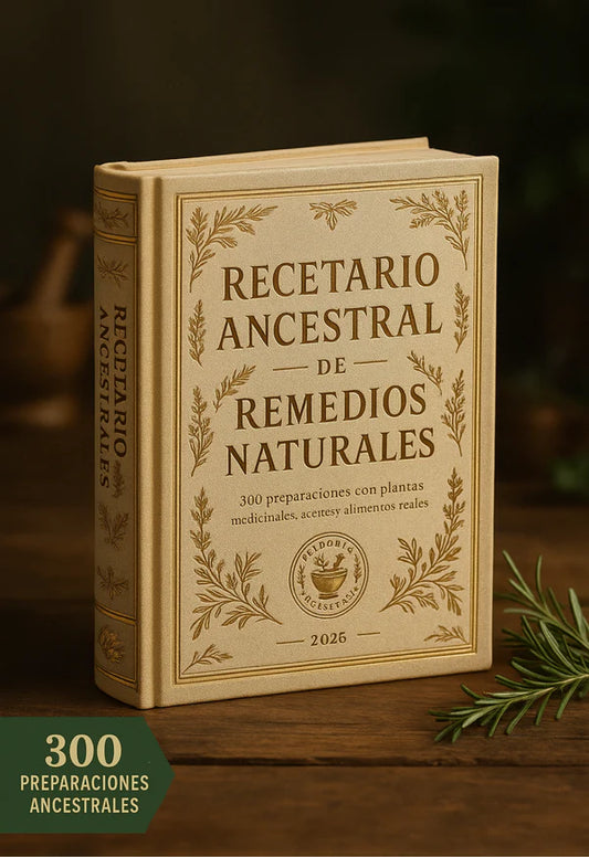Pack Recetario Ancestral +7 exclusivos libros de medicina natural 🎁